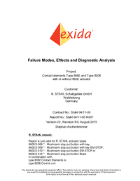 Thumbnail of document FMEDA report STAHL041105 R007 002 01 20270